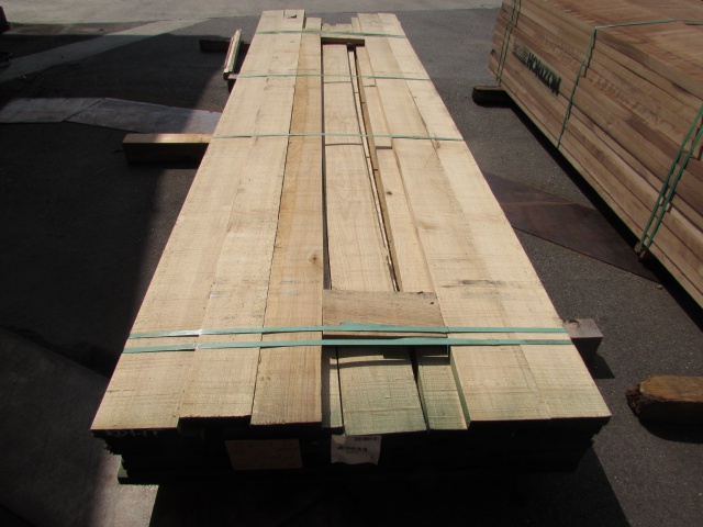 ヒッコリー　無垢材