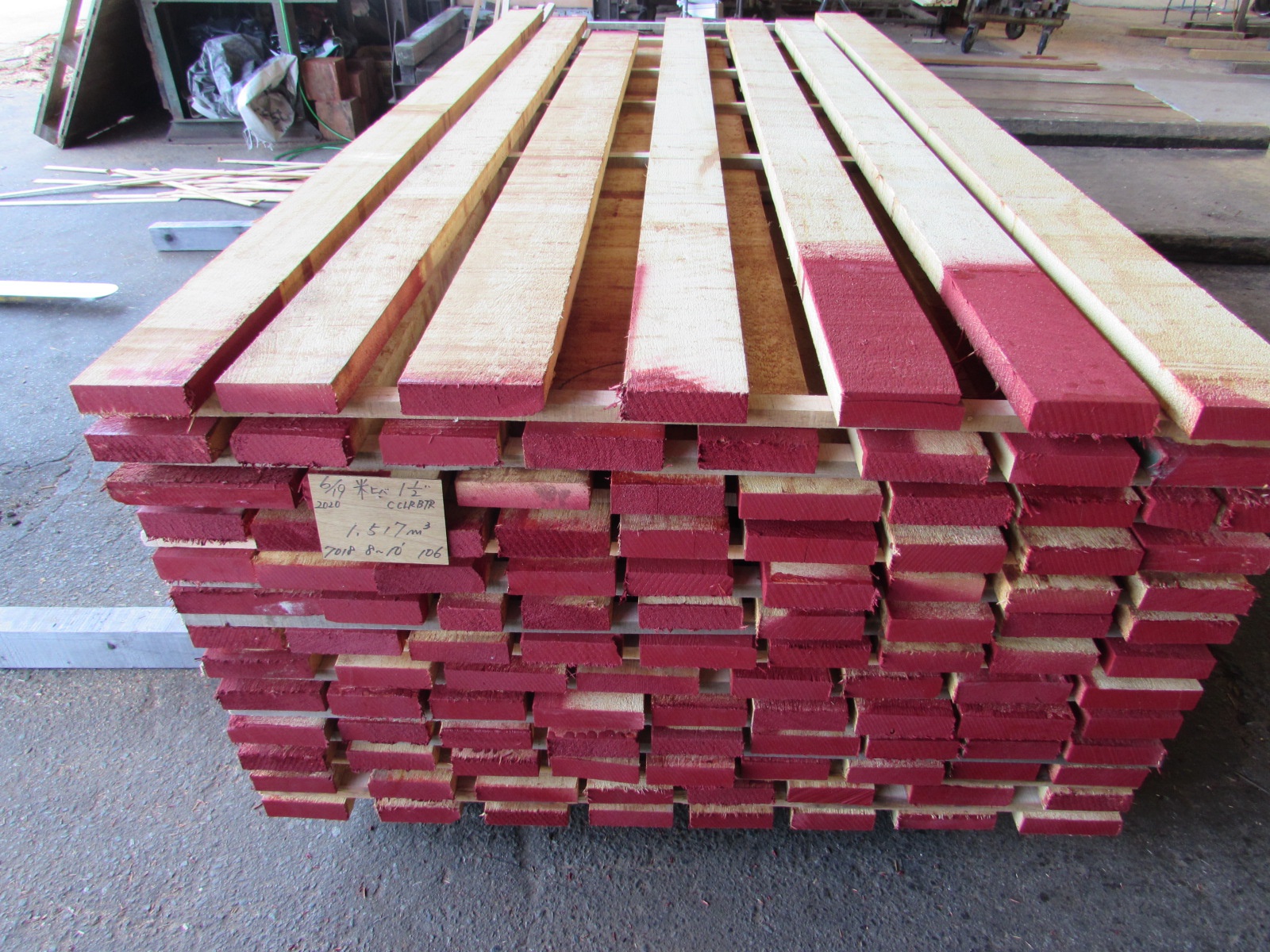 米檜葉(ベイヒバ) 無垢材