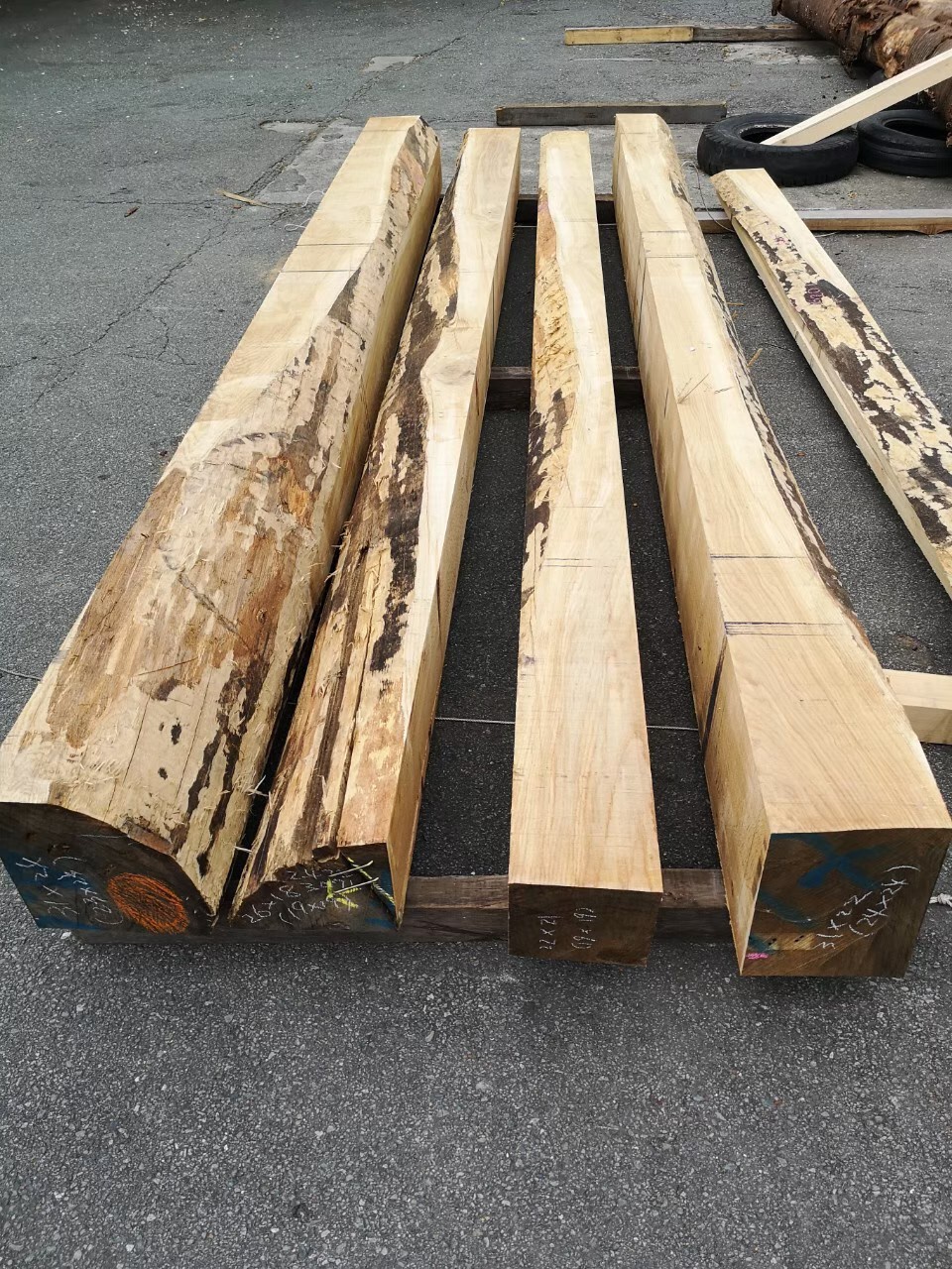 即出荷 木材 板 米栂 木板無目枠21mmX140mmX2500mm