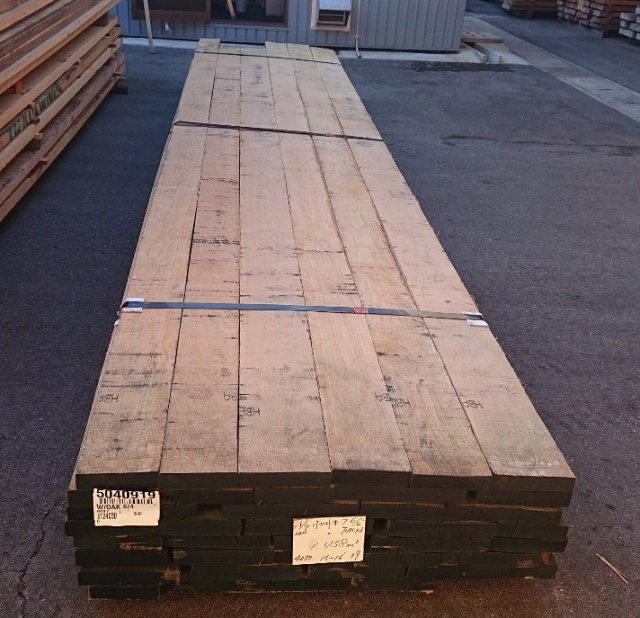 ホワイトオーク　無垢材