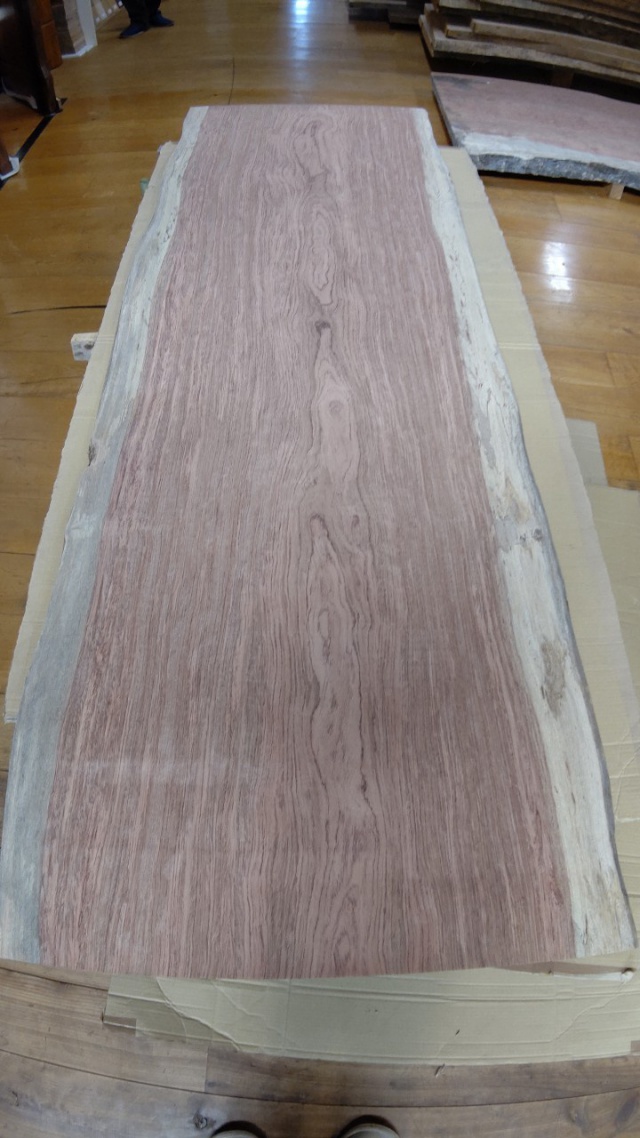 ブビンガ　一枚板