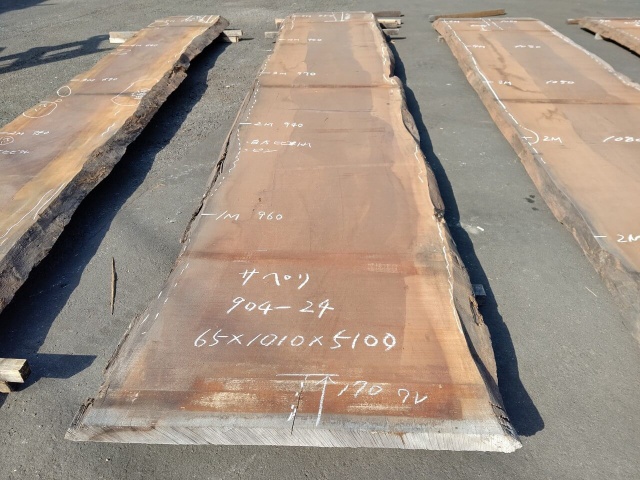 サペリ　一枚板