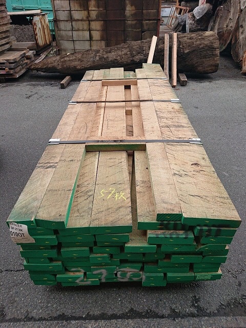 ホワイトオーク　無垢材