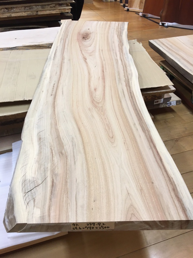 楠（クス）　一枚板