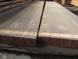 アガチス無垢材