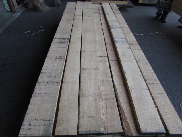 ホワイトオーク　無垢材