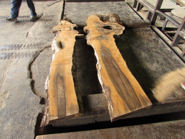 萵苣（チシャ）　無垢材