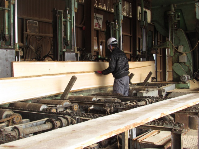 木曽檜（キソヒノキ）　製材