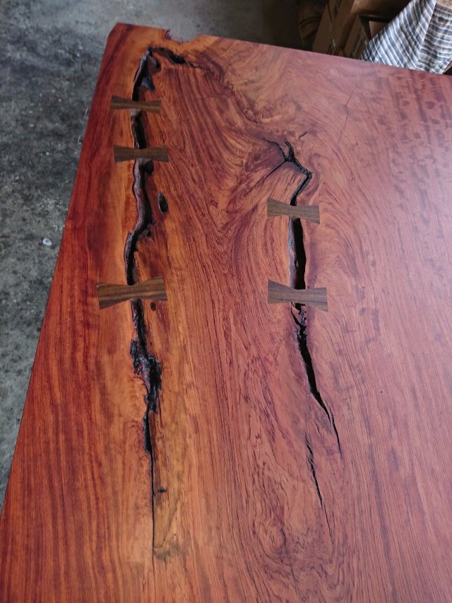 ブビンガ　一枚板