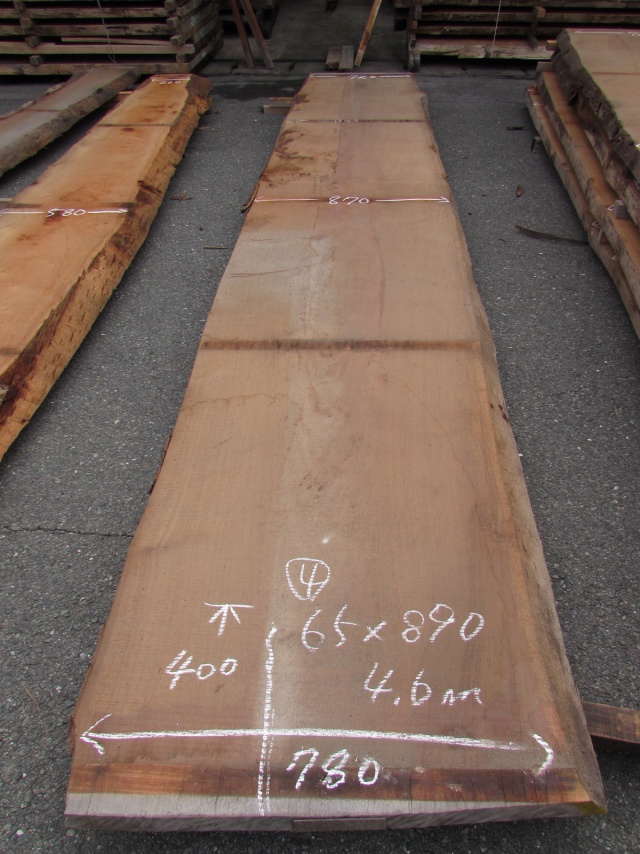 アフリカンマホガニー　一枚板