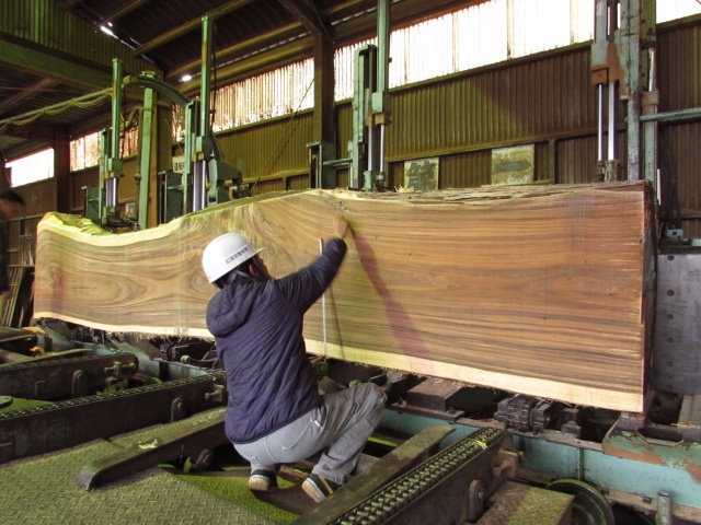 モンキーポッド　一枚板