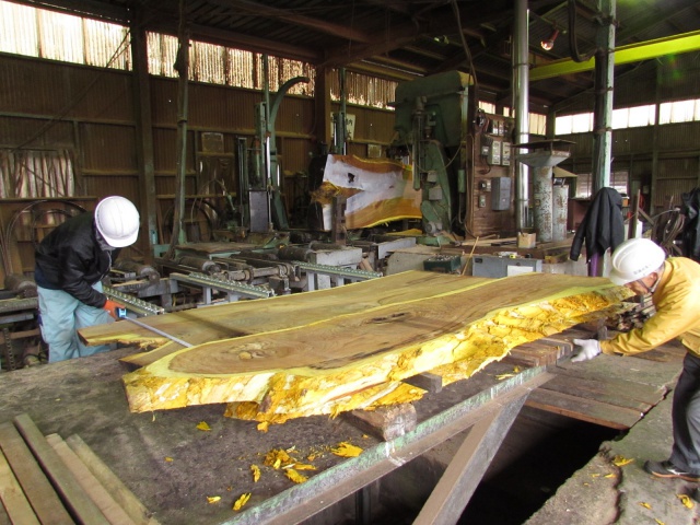 黄蘗（キハダ）　無垢材