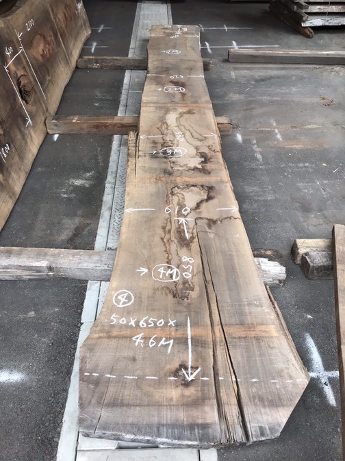 ウォールナット　一枚板