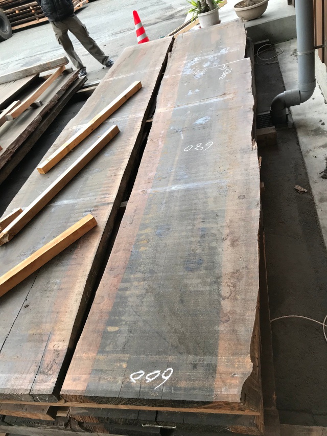 黒檀（コクタン）　無垢材