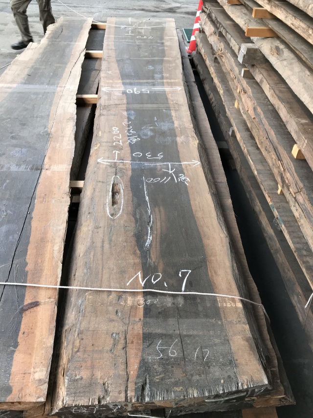 黒檀（コクタン）　無垢材