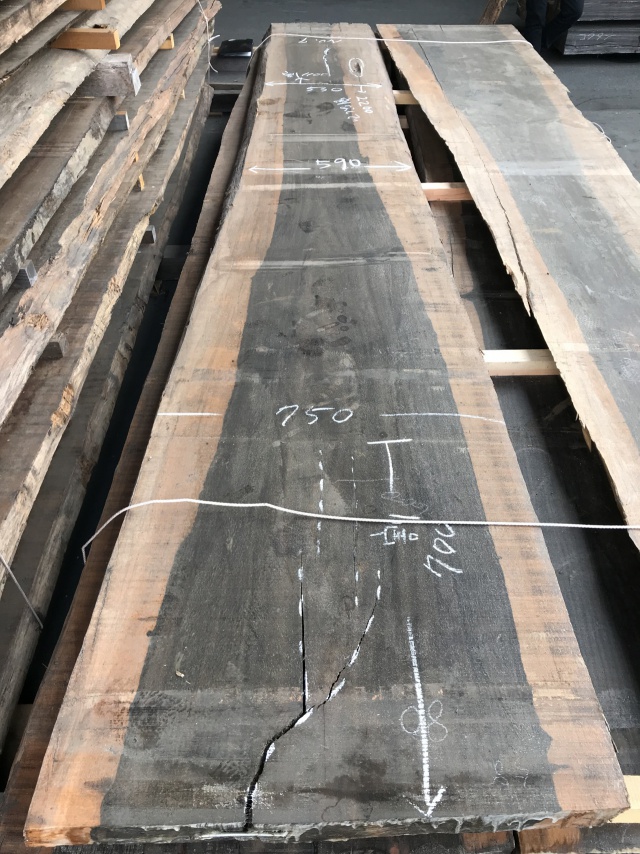 黒檀（コクタン）　無垢材