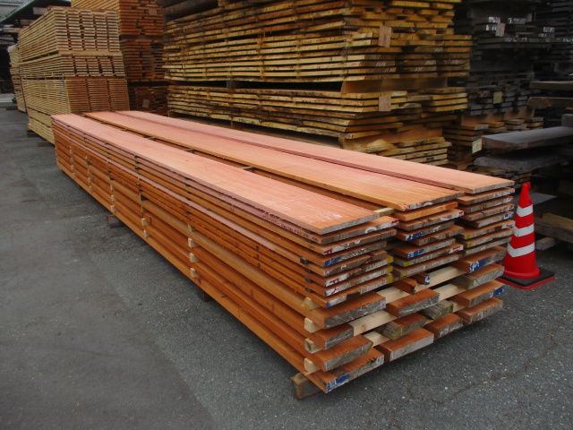 アフリカンマホガニー　無垢材