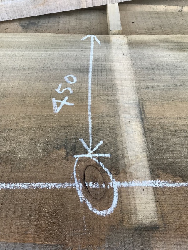 スプルース　一枚板