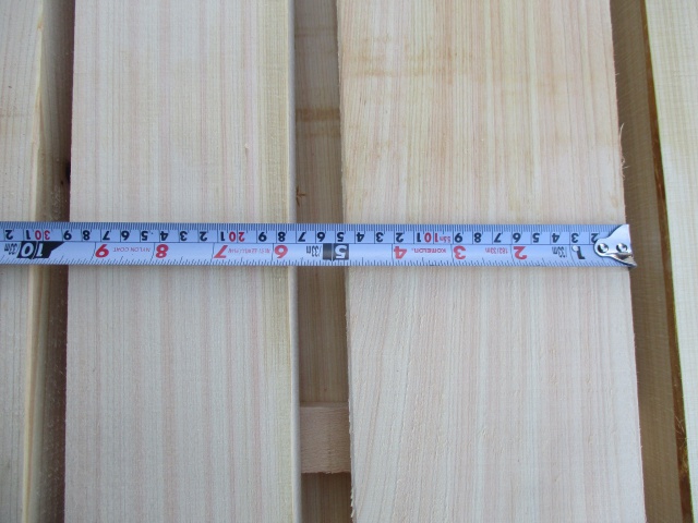 吉野檜（ヨシノヒノキ）　無垢材