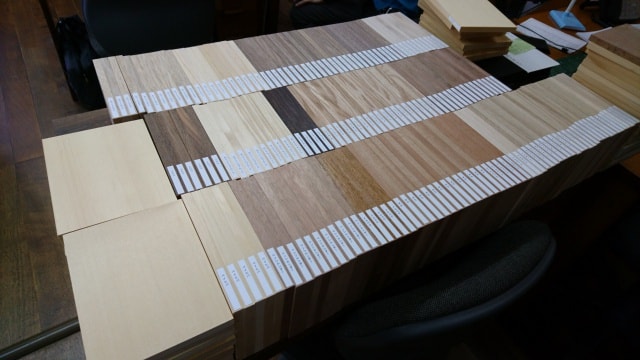 木材見本　森の文庫本