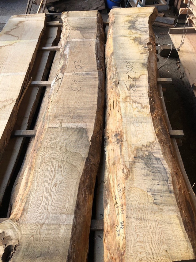 栗（クリ）　無垢材