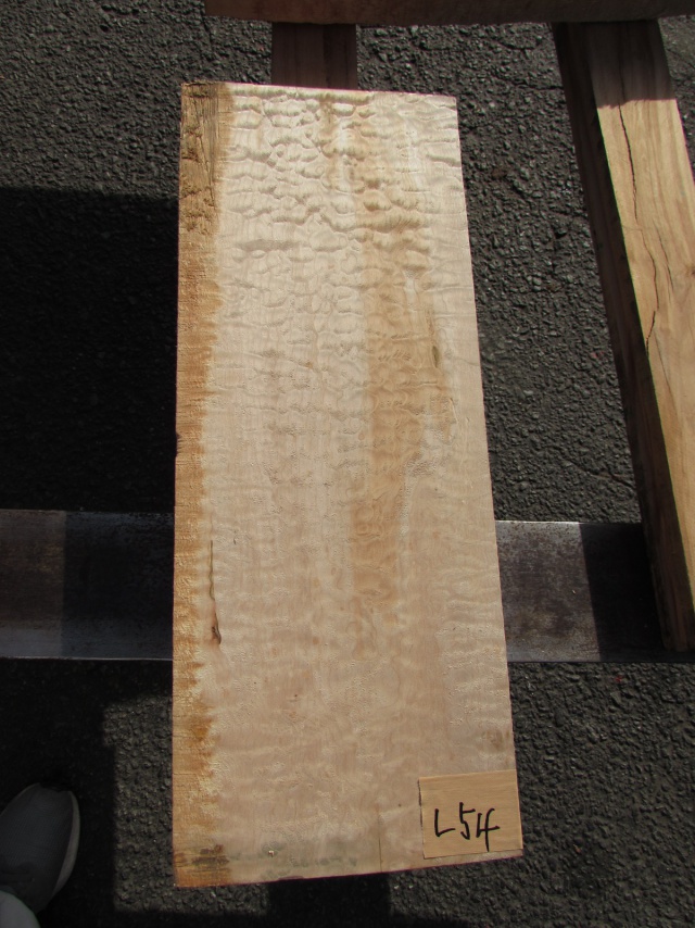 キルティッドメープル　無垢材