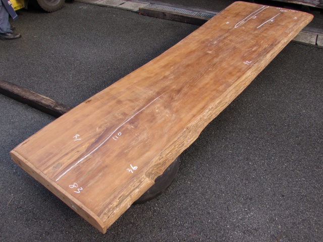 チーク　一枚板