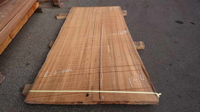 チーク　一枚板