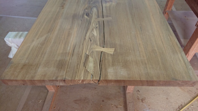 チーク　一枚板