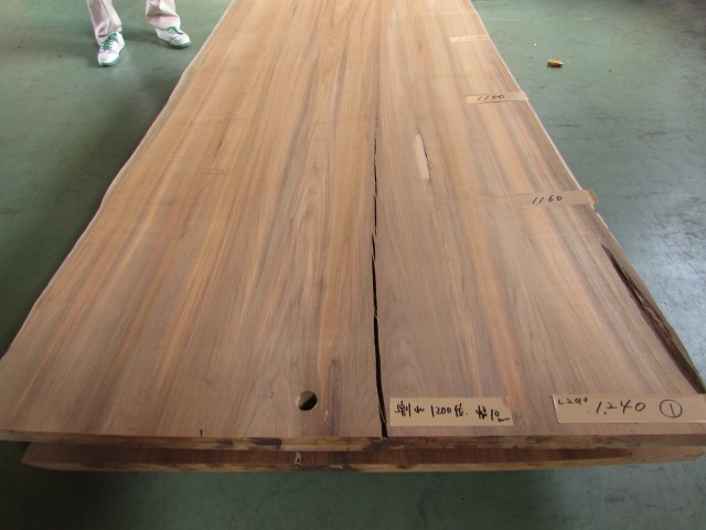 チーク　一枚板