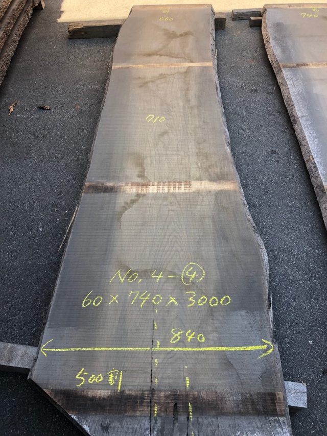 ホワイトアッシュ　一枚板