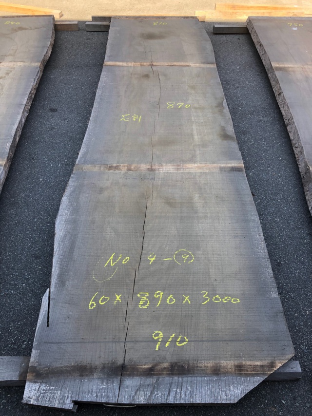 ホワイトアッシュ　一枚板