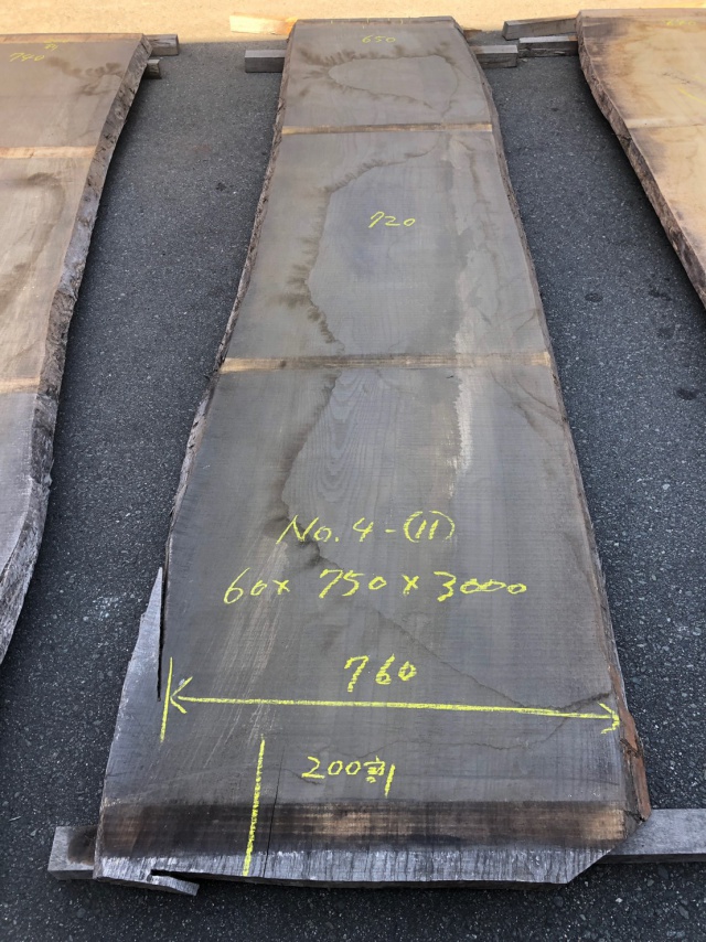 ホワイトアッシュ　一枚板