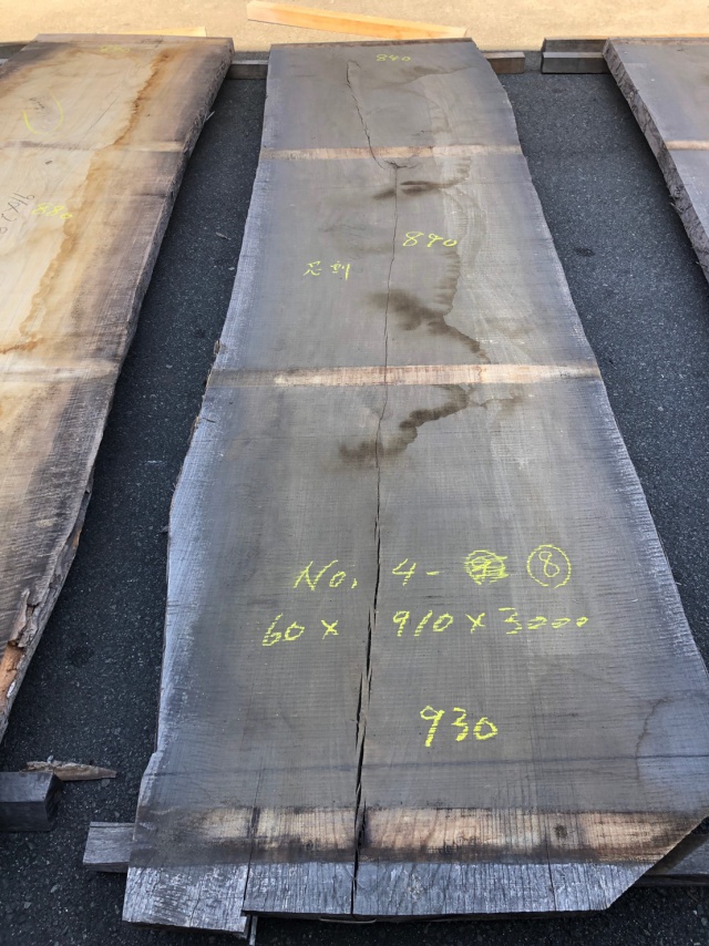 ホワイトアッシュ　一枚板