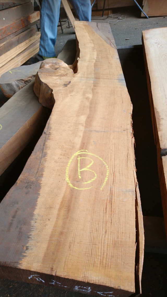 黒松（クロマツ）　無垢材