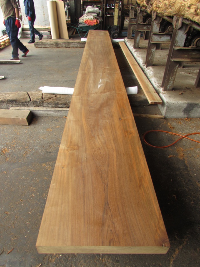 チーク　一枚板