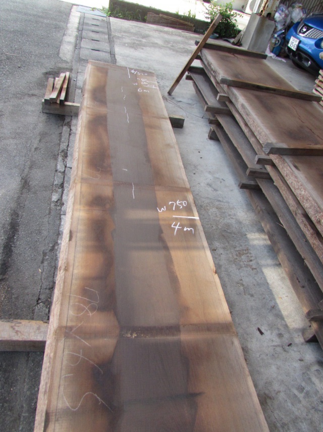 ウエンジ　一枚板