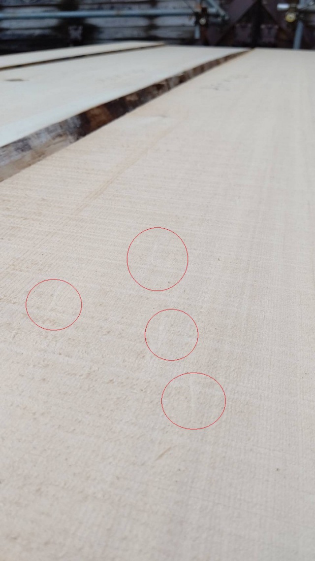 スプルース　無垢材