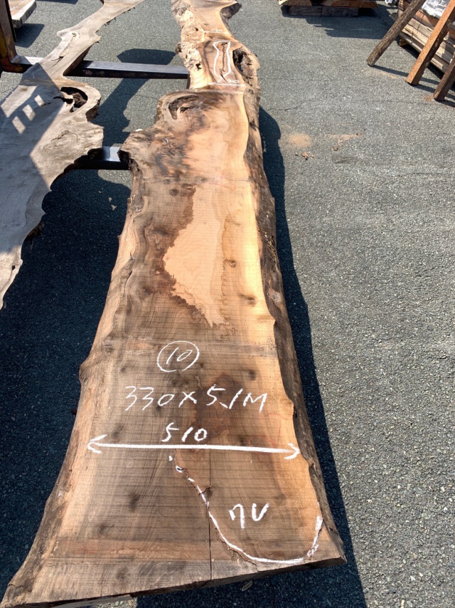 ウォールナット　一枚板