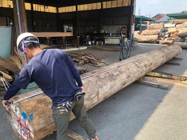 ペンシルシダー 製材