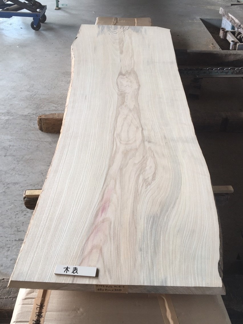 ホワイトアッシュ　一枚板