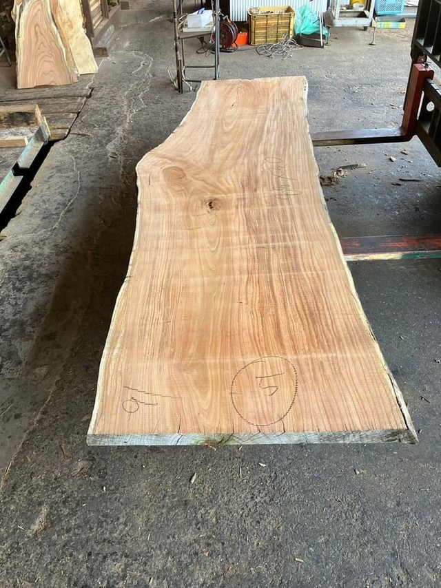 栴檀（センダン）　一枚板