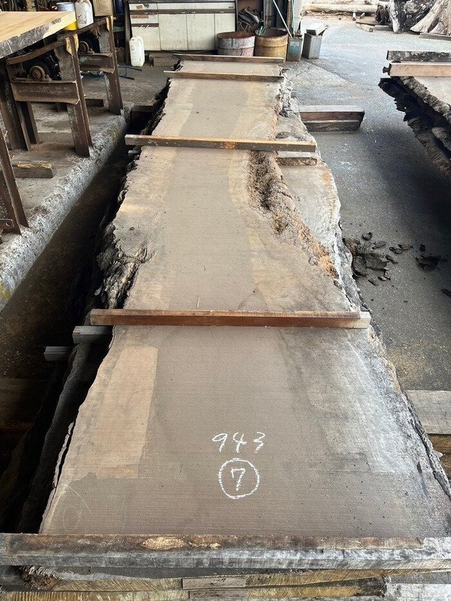 ブビンガ　一枚板