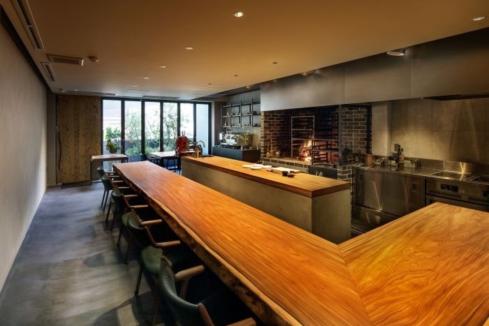 アサメラ　洋食店カウンター