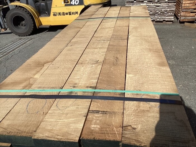 ホワイトオーク　無垢材