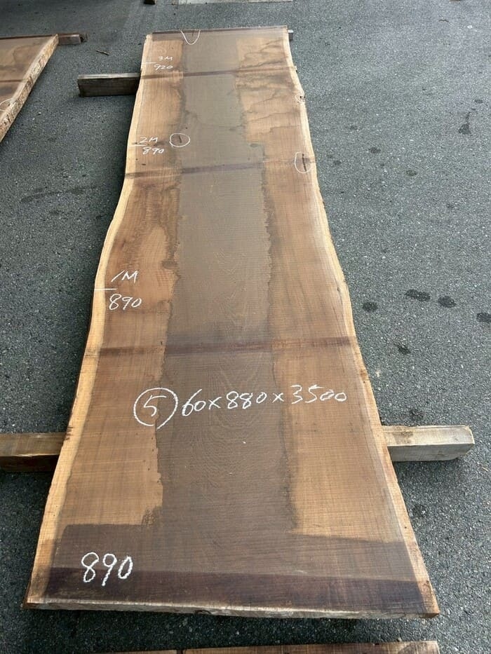 ウエンジ　一枚板