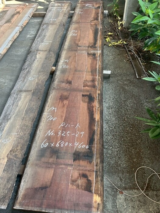 パープルハート　一枚板