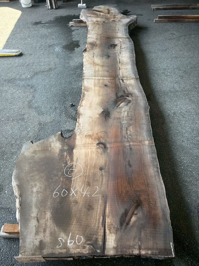 ウォールナット　一枚板