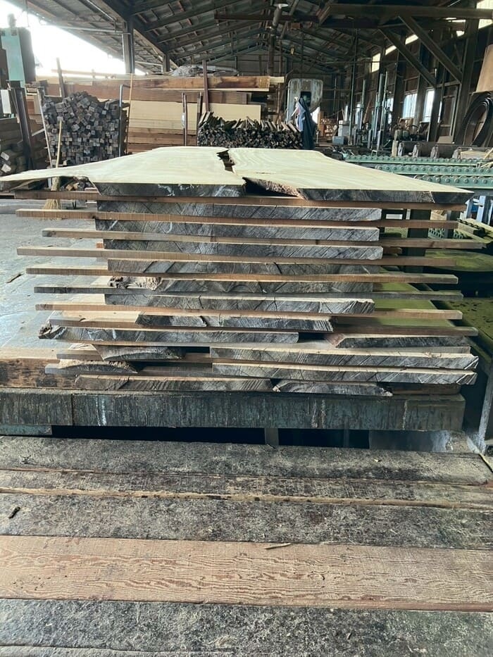 楠（クス）　無垢材